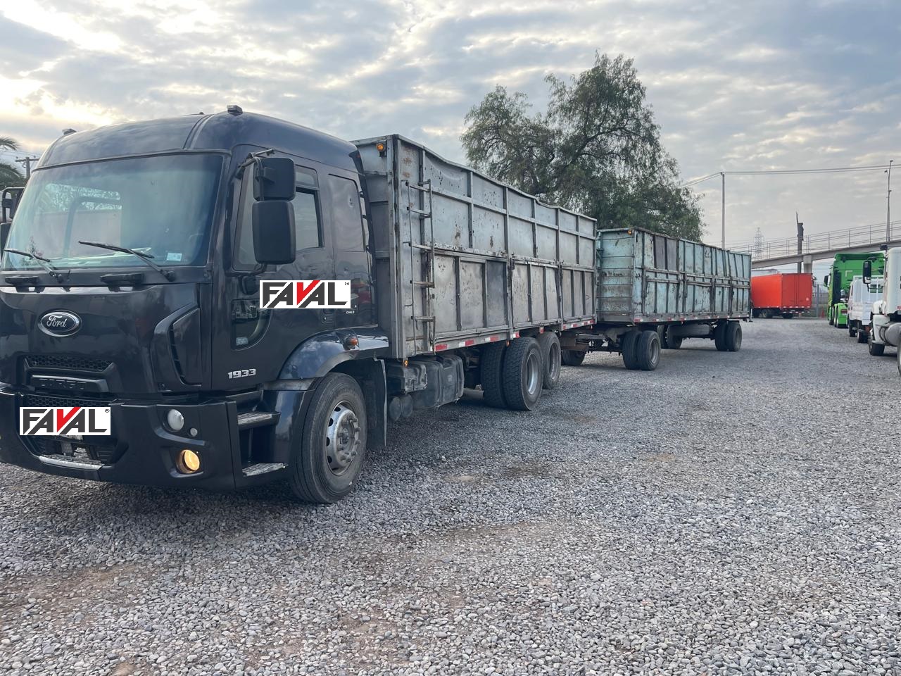 CAMION FORD CARGO 1933 L AÑO 2013 6X2 + REMOLQUE COLOSO AÑO 1993 USADOS ...